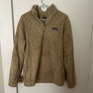 Patagonia Beige Fleece Pullover